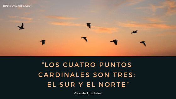 Los cuatro puntos cardinales son tres: el sur y el norte